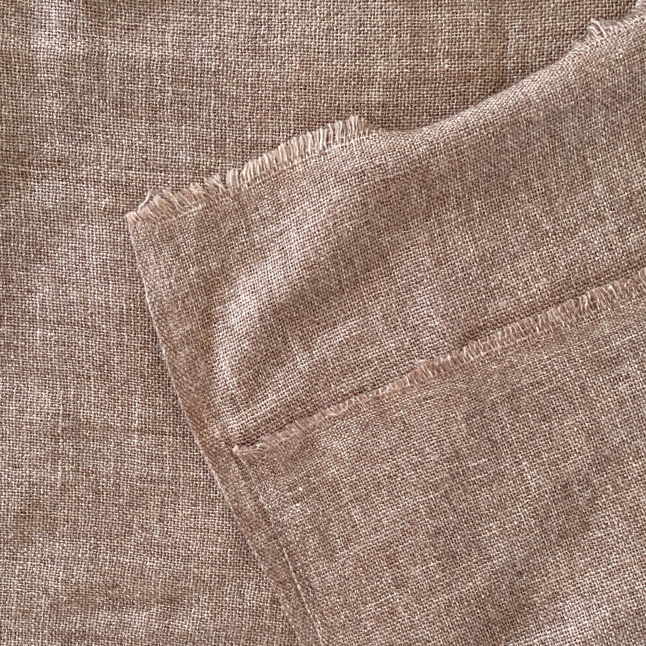 Cashmere & uld pashmina almond