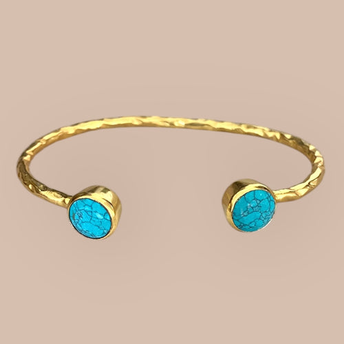 Armbånd two precious - Turquoise