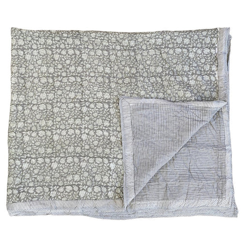 Roomers bomulds-vattæppe Grey Fusion - Size 2.6 x 2.2 M.