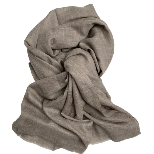 100 % Cashmere small - sand