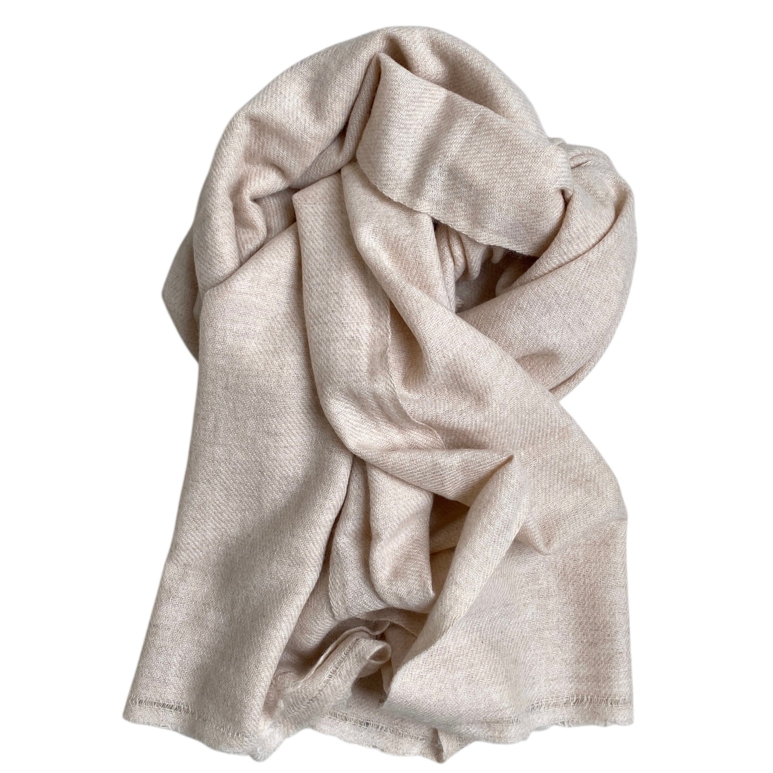 Cashmere filted 100 % - off white