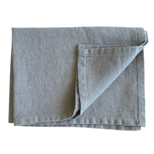 Hør-viskestykke oliven 65 x 45