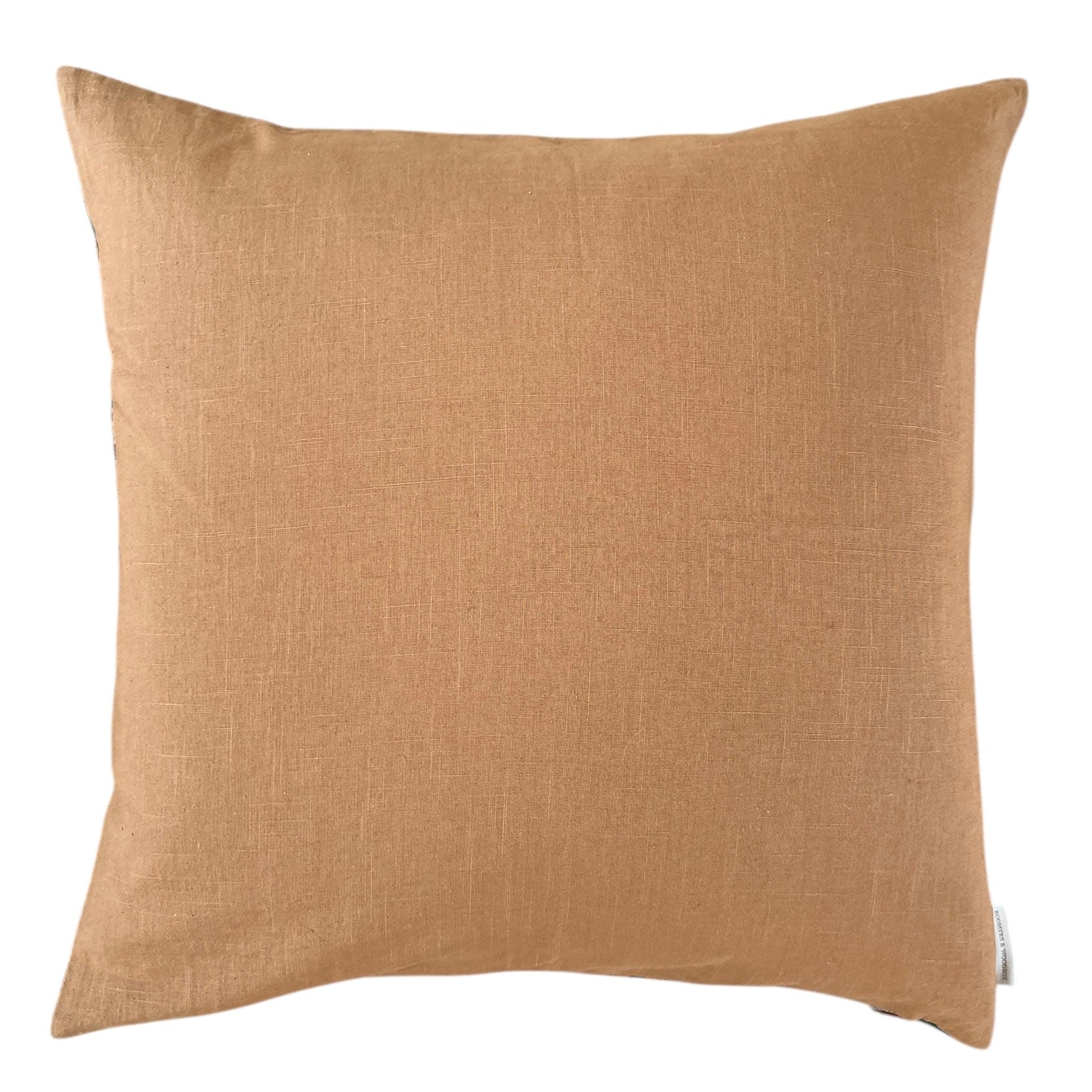 Hørpude camel 50 x 50 cm.