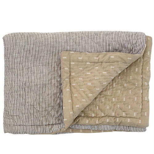 Khadi quilt - cotton No 1 - Size 2.2 x 1.5 M.