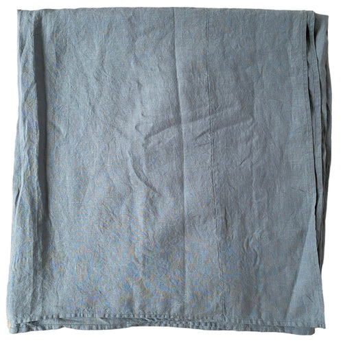 Sengetæppe hør blue dust - 2.9 x 2.8 M