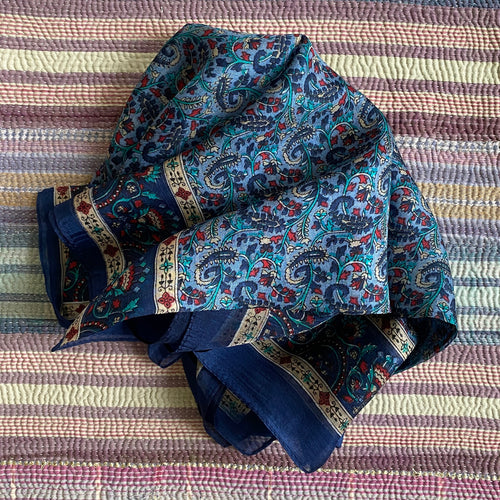 silk scarf long no 20 - 1.8 x 0.5 m.