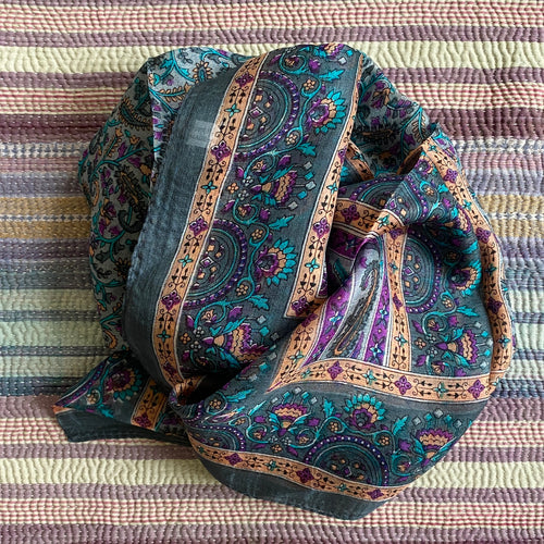 silk scarf long no 21 - 1.8 x 0.5 m.