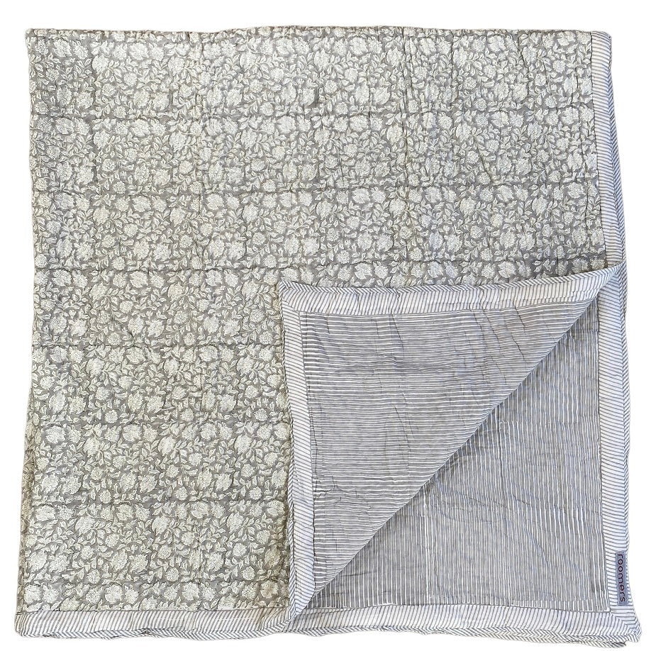 Roomers vattæppe dobbeltseng - Grey Fusion Size 2.7 x 2.7 M.