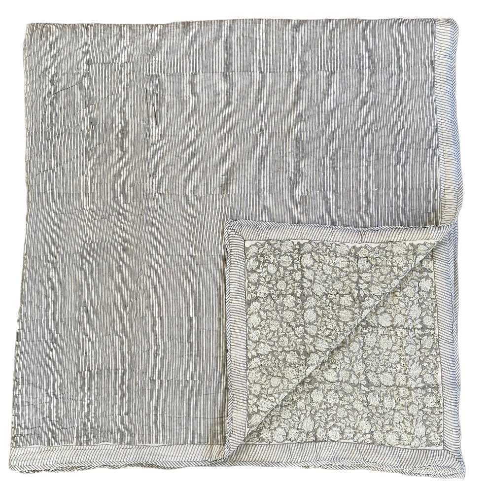 Roomers vattæppe dobbeltseng - Grey Fusion Size 2.7 x 2.7 M.
