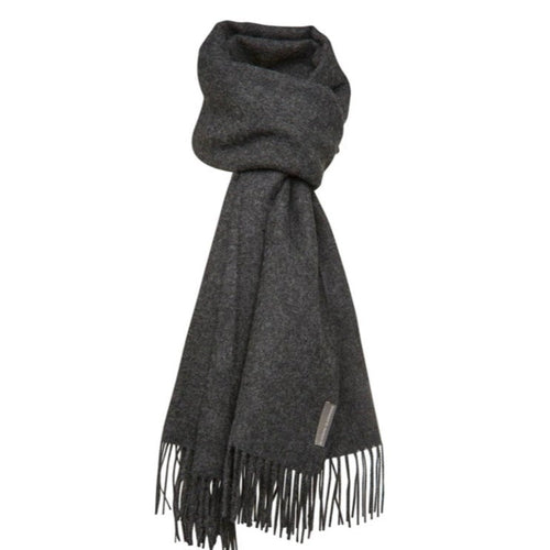 Baby Alpaca dark grey 60 x 200 cm.