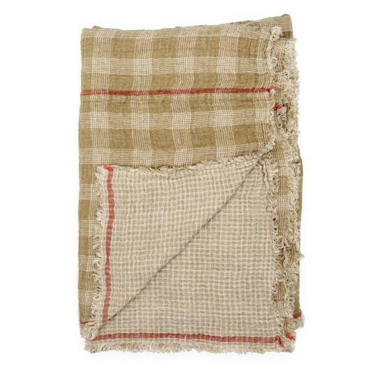 Plaid linned Hanoi - 2 x 1.6 m.