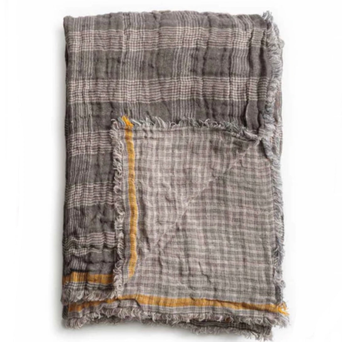 Plaid linned Boston - 2 x 1.5 m.