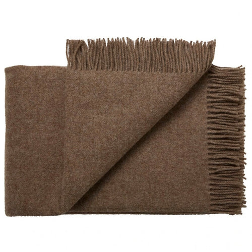 Silkeborg Uld plaid Brown