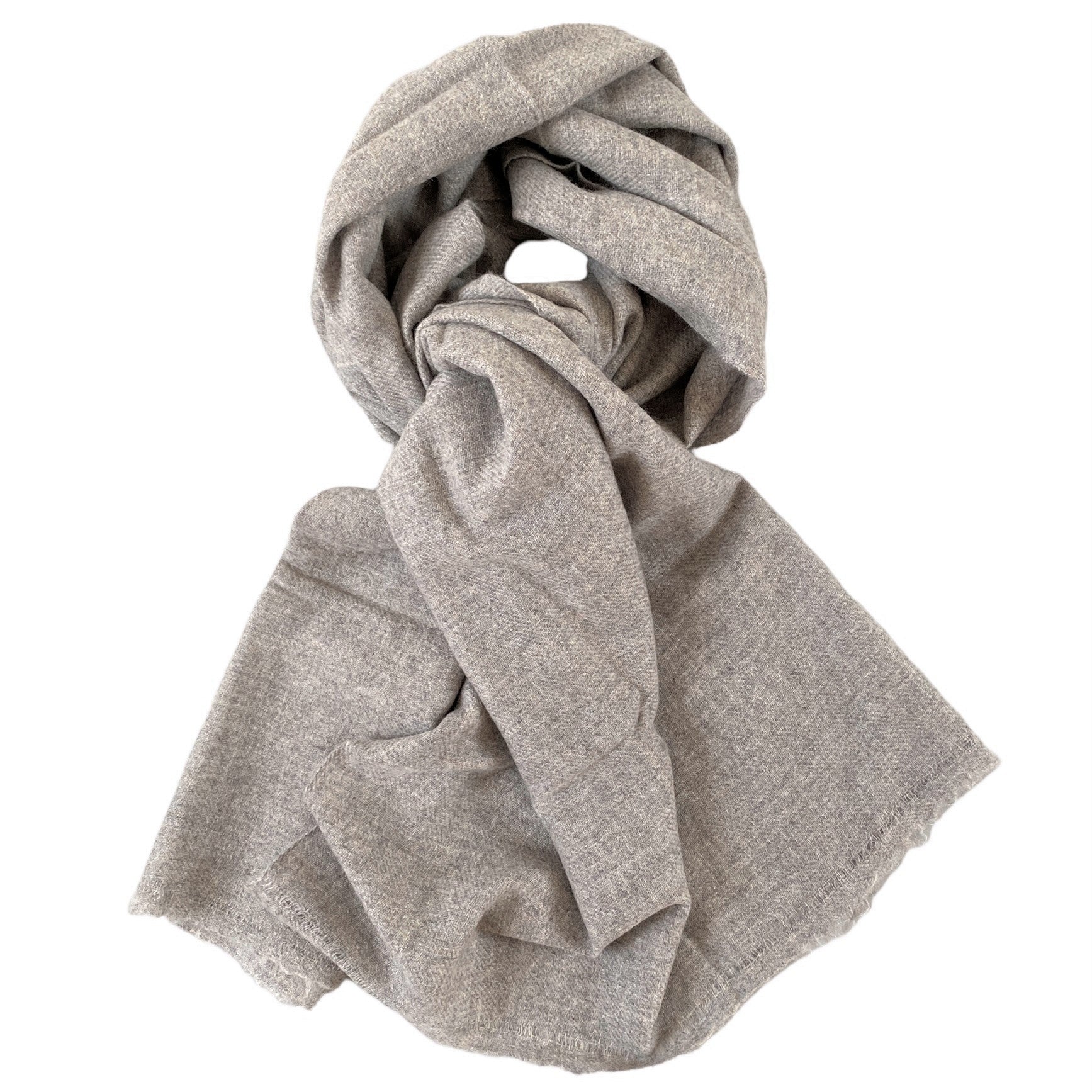 Cashmere filted 100 % - warm grey