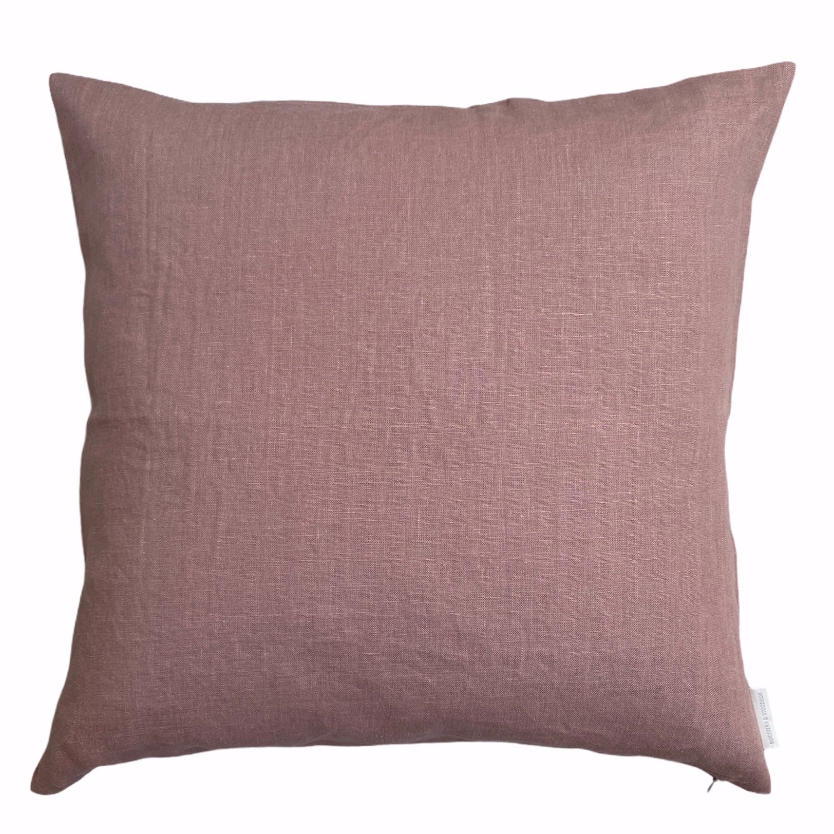 Hørpude mauve 50 x 50 cm.