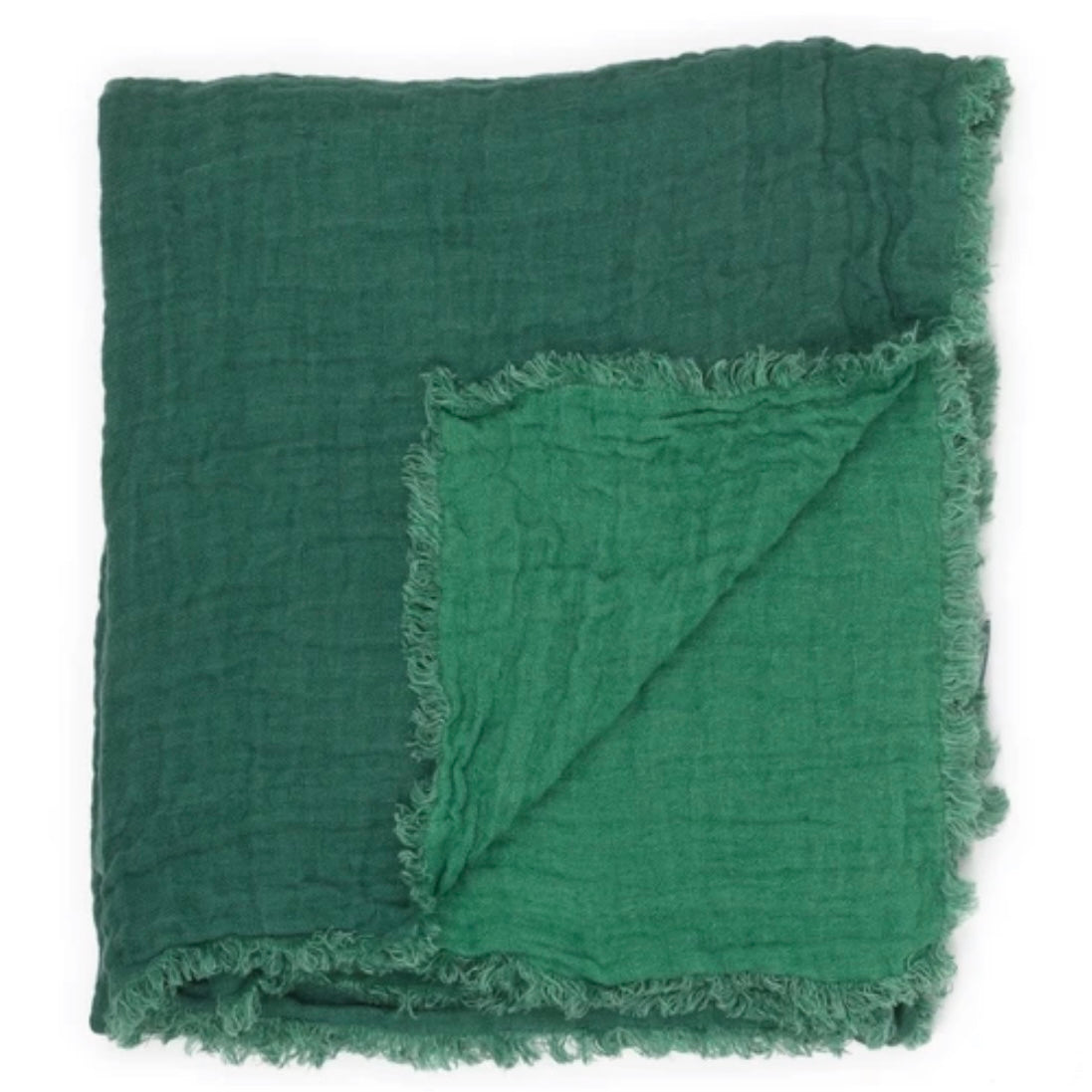 Plaid linned artichoke - 2 x 1.5 m.