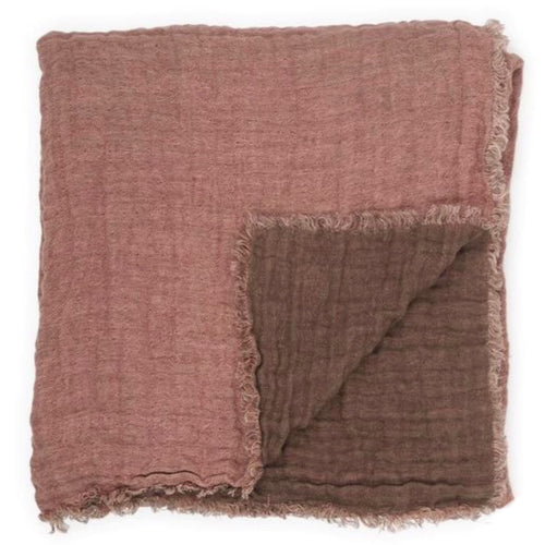 Plaid linned chinon - 2 x 1.5 m.