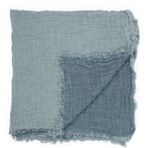 Bedcover linned jeans - 2.6 x 2.6 m.