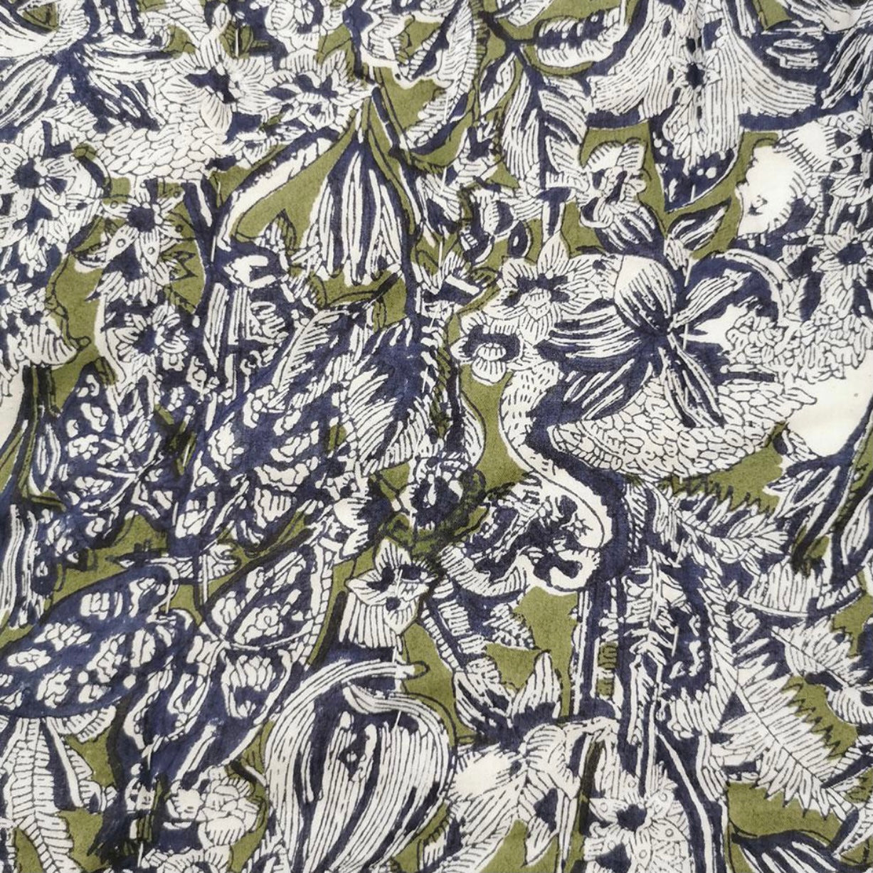 Le Monde Sauvage cotton quilt Hanoi - Size 2.7 x 1.7 M.
