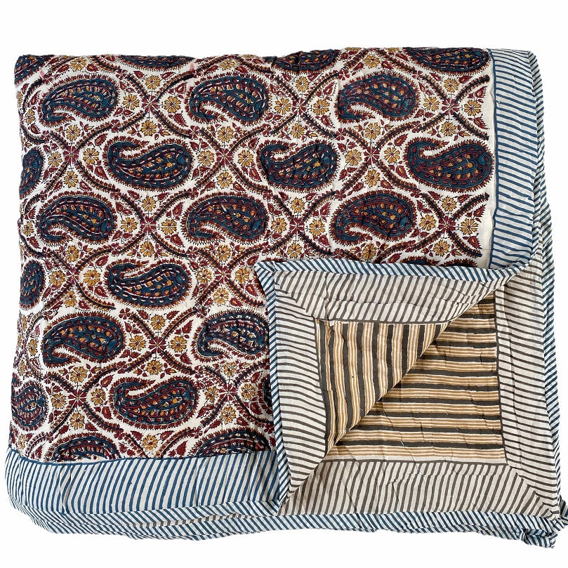 Roomers bomulds-vattæppe Provence - Size 2.5 x 2.2 M.