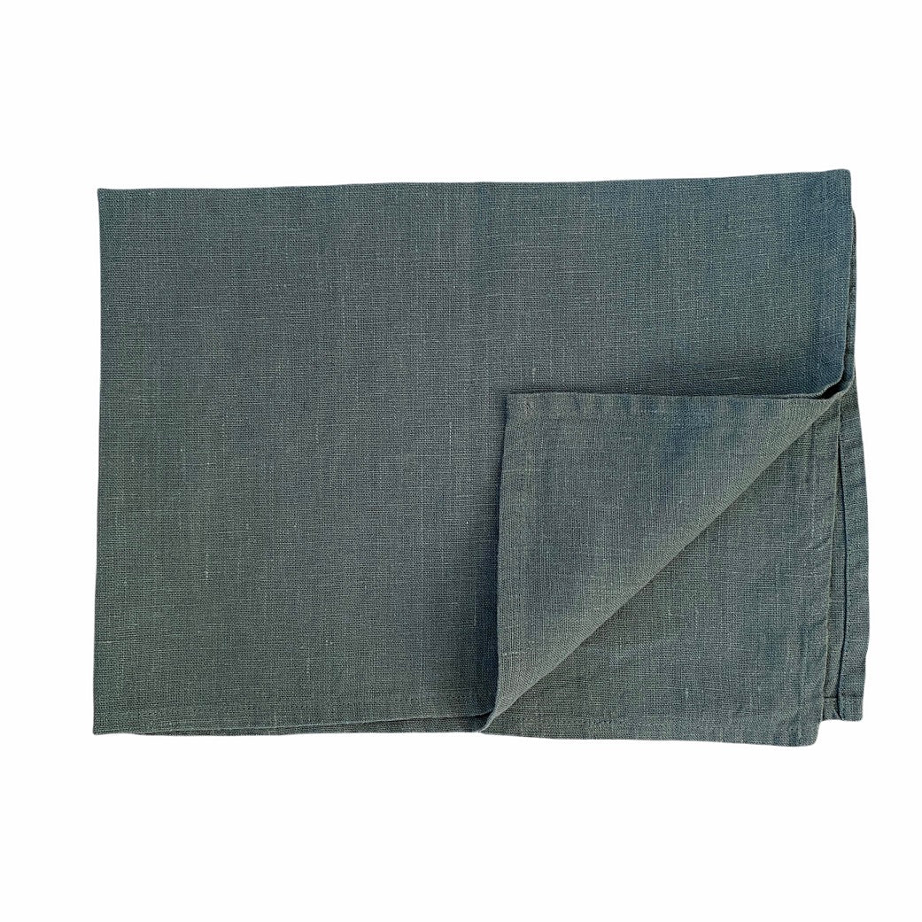 Hør-viskestykke forest lake 65 x 45
