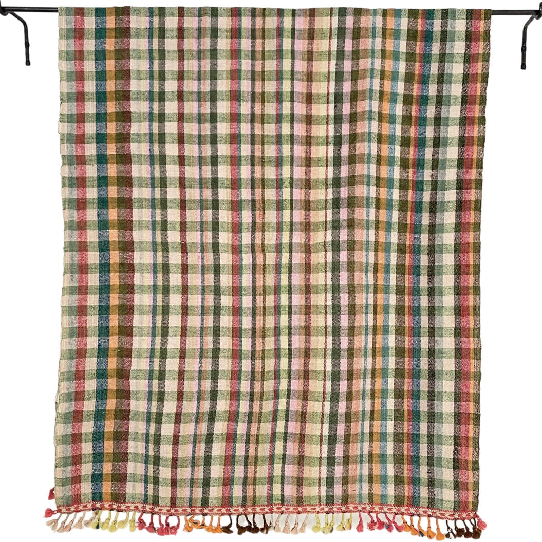 Desi khadi wool blanket - No 23