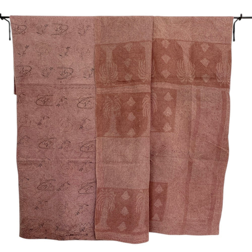 kantha quilt - saritæppe - 2.2 x 1.5 M. No 128