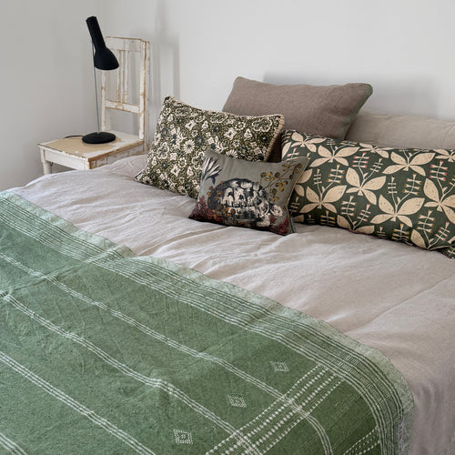 Desi khadi wool blanket - No 17