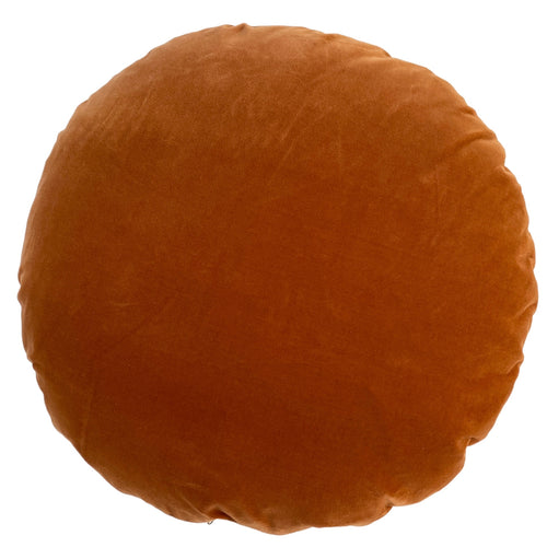 Basic round burnt orange Ø 60 cm.