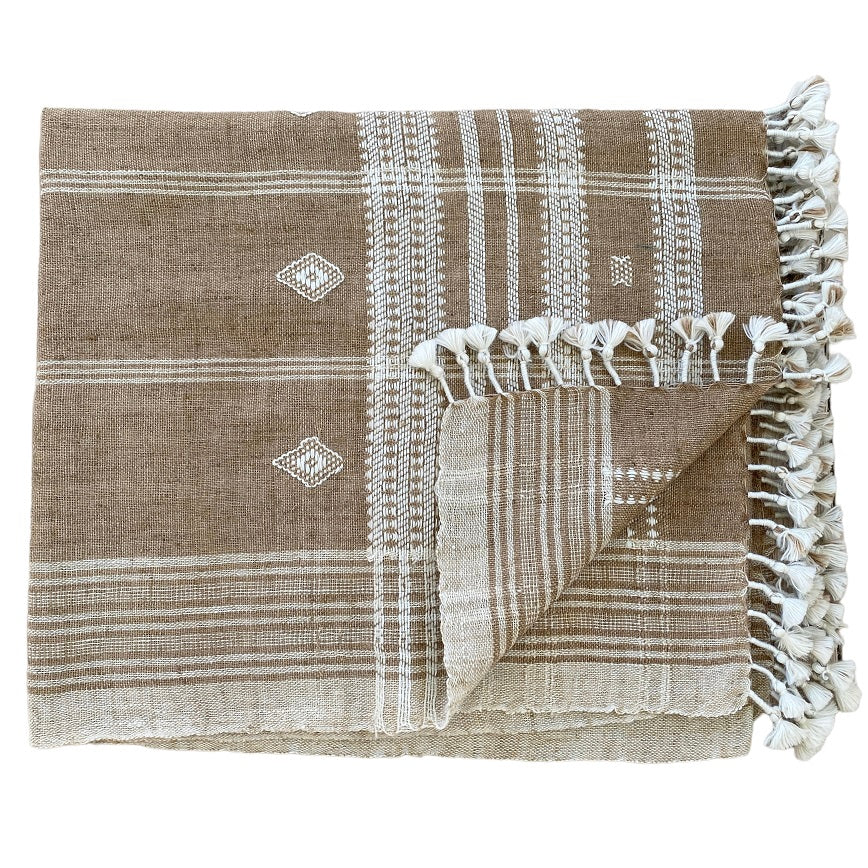Desi khadi wool blanket - No 27