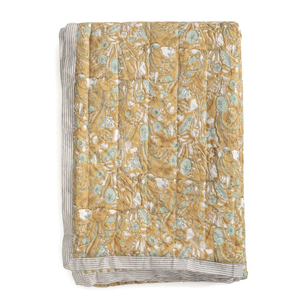 Le Monde Sauvage cotton quilt Izamal - size 2.7 x 1.7 m.