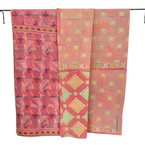 kantha quilt - saritæppe - 1.9 x 1.5 M. No 122