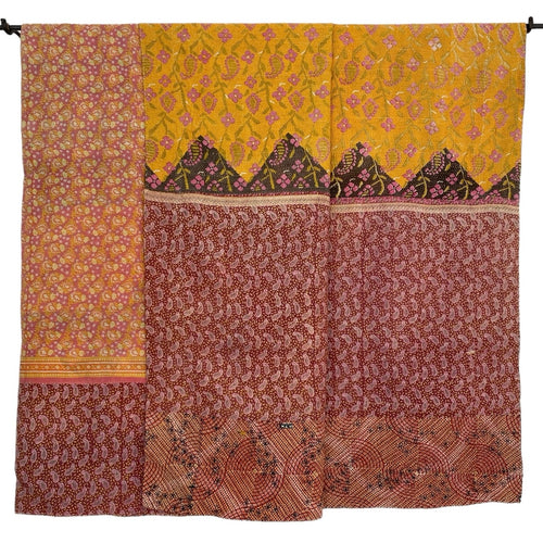 kantha quilt - saritæppe - 2.3 x 1.5 M. No 617