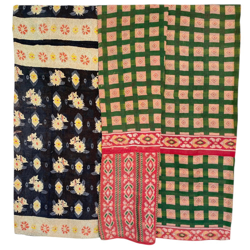 kantha quilt - saritæppe - 2.2 x 1.4 M. No 88