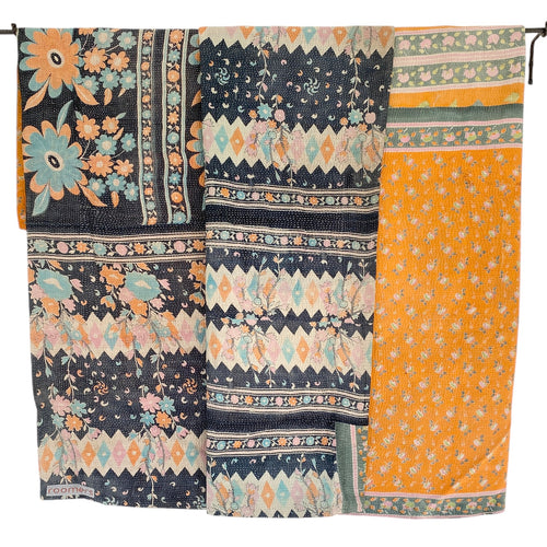 kantha quilt - saritæppe - 2.3x 1.6 M. No 103