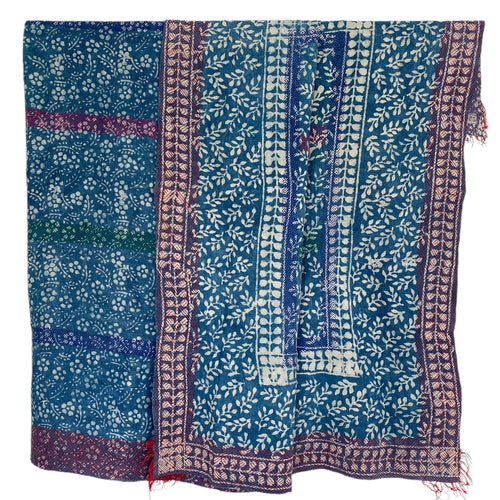 kantha quilt - saritæppe - 2.1 x 1.4 M. No 39