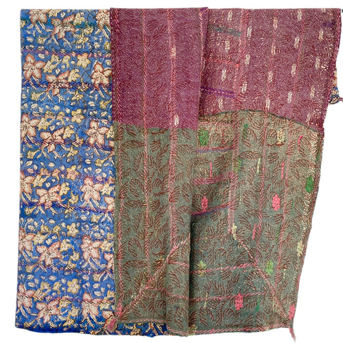 kantha quilt - saritæppe - 1.9 x 1.4 M. No 40