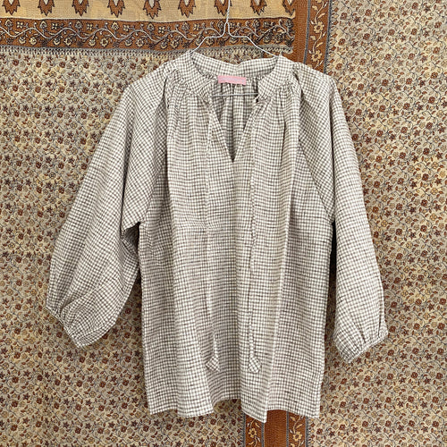 Khadi skjorte - beige tern - one size