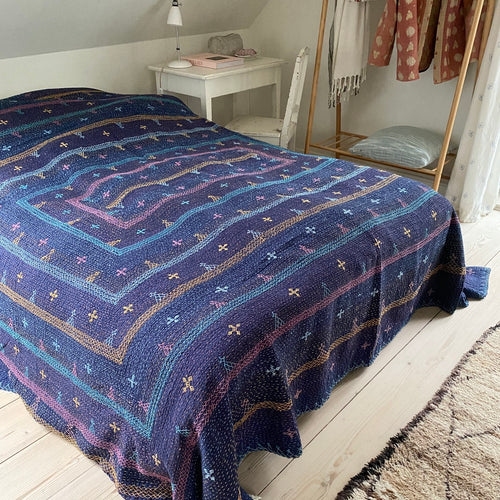 Pakistan Kantha quilt No 01 - 2.7 x 2.3 M.