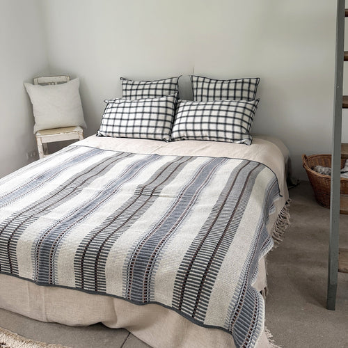 Menizas portugal cotton plaid 2.1 x 1.4 m.