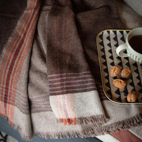 Plaid Reva Bran - 1.3 x 1.8 m.