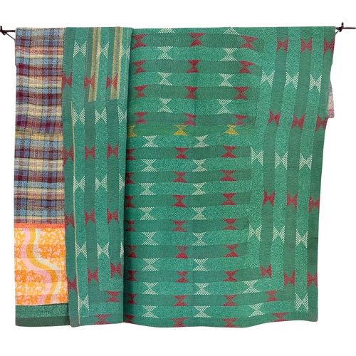 kantha quilt - saritæppe - 2 x 1.5 M. No 136