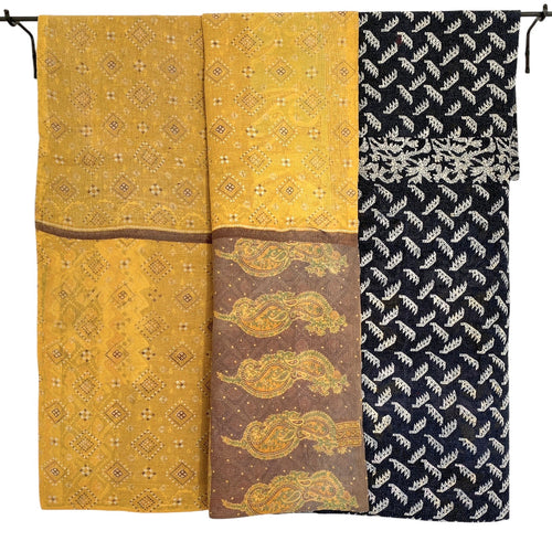 kantha quilt - saritæppe - 2.1 x 1.6 M. No 93