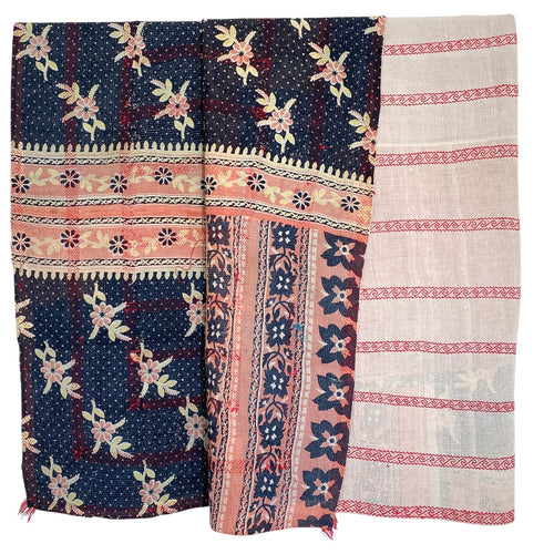 kantha quilt - saritæppe - 2.2 x 1.5 M. No 94