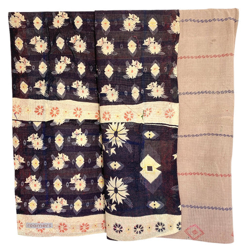 kantha quilt - saritæppe - 2.1 x 1.4 M. No 95