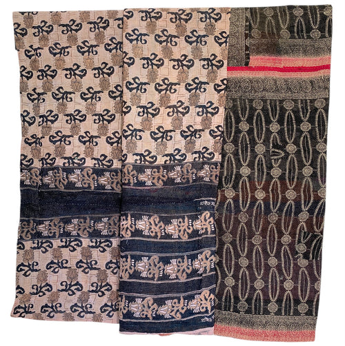 kantha quilt - saritæppe - 2.2 x 1.4 M. No 96