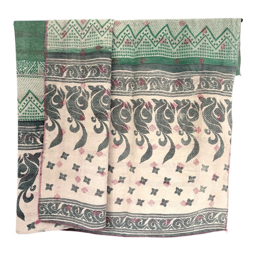 kantha quilt - saritæppe - 2.1 x 1.5 M. No 135