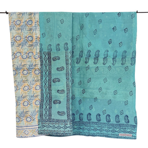 kantha quilt - saritæppe - 2.2 x 1.5 M. No 137