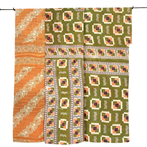 kantha quilt - saritæppe - 2.3 x 1.7 M. No 141