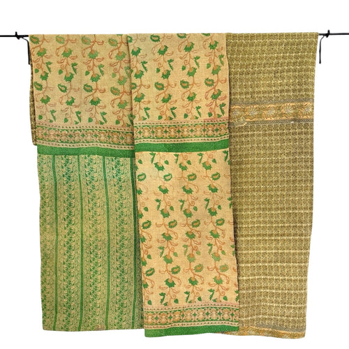 kantha quilt - saritæppe - 2.3 x 1.6 M. No 142